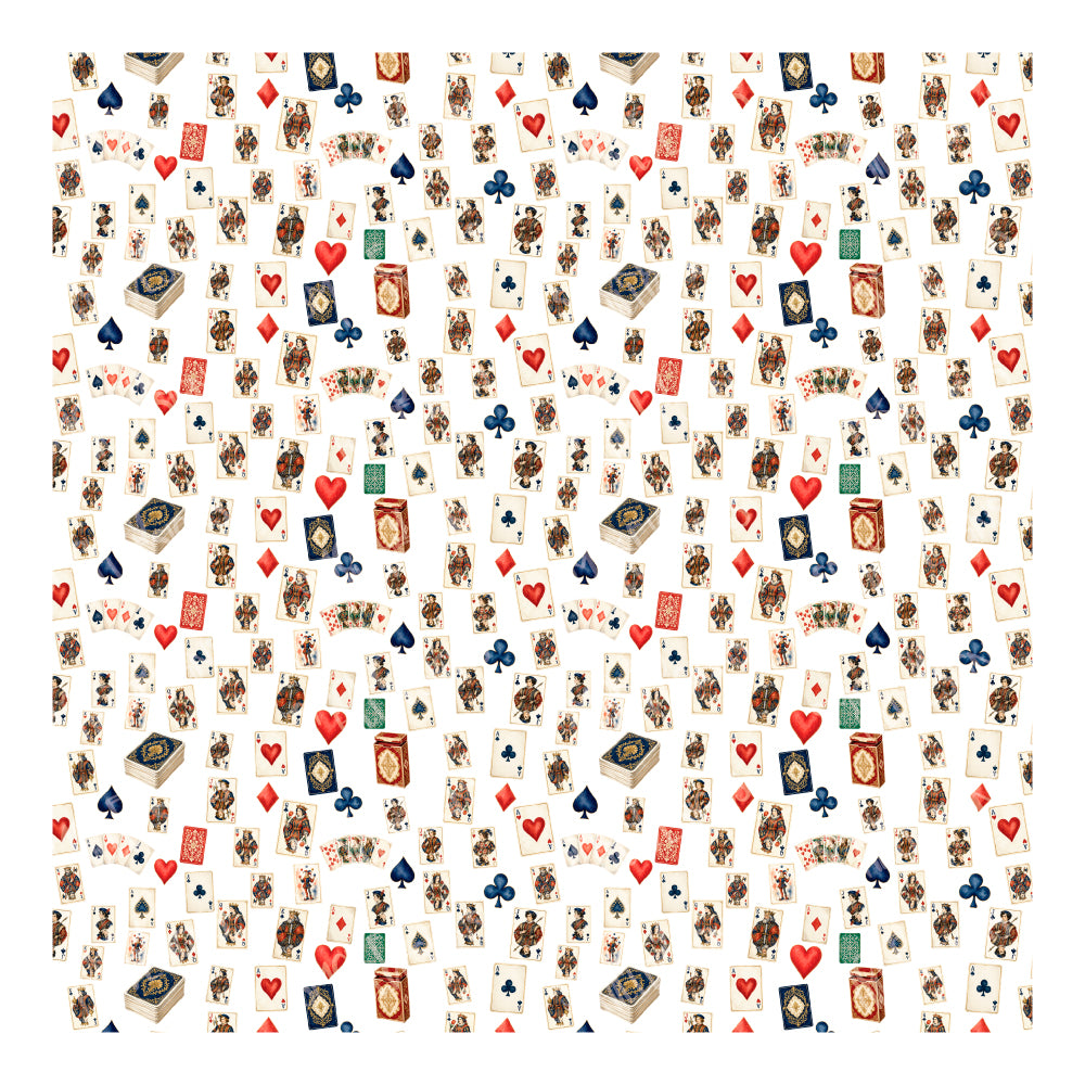 PatternPly® Scattered Playing Cards
