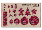 PatternPly® Full Coverage Plum Poinsettias product photo 3