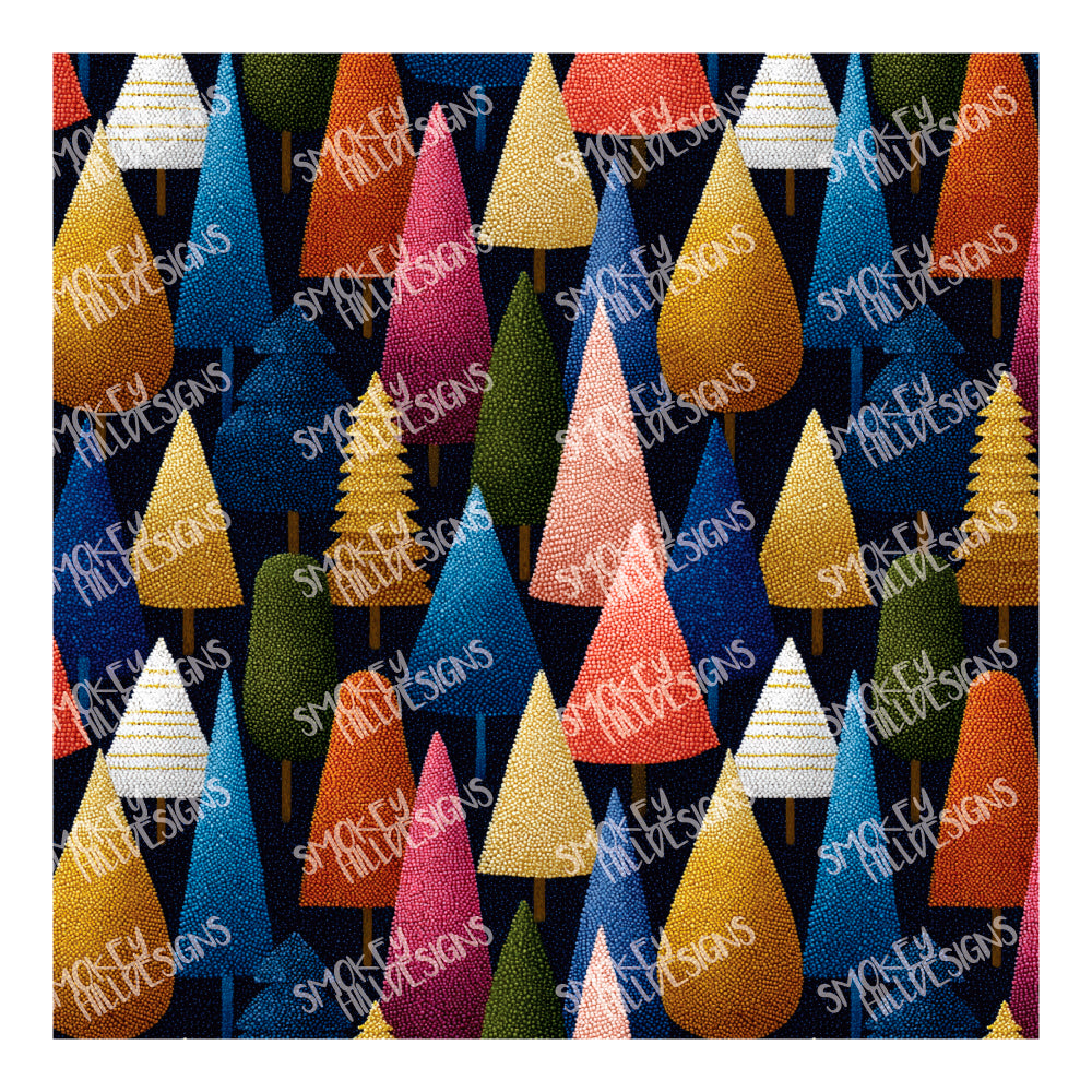 PatternPly® Transparent Pointed Forest