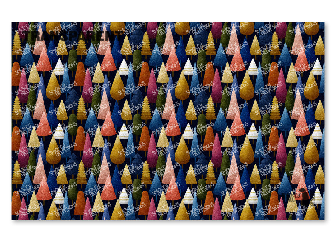 PatternPly® Transparent Pointed Forest