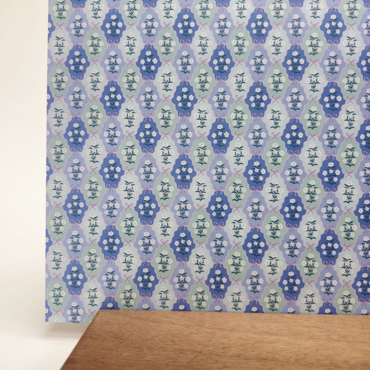 PatternPly® Full Coverage Preppy Frames sheet showing the pattern