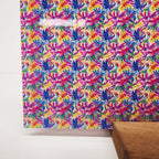 PatternPly® Scattered Tropical Brushstrokes sheet showing the pattern