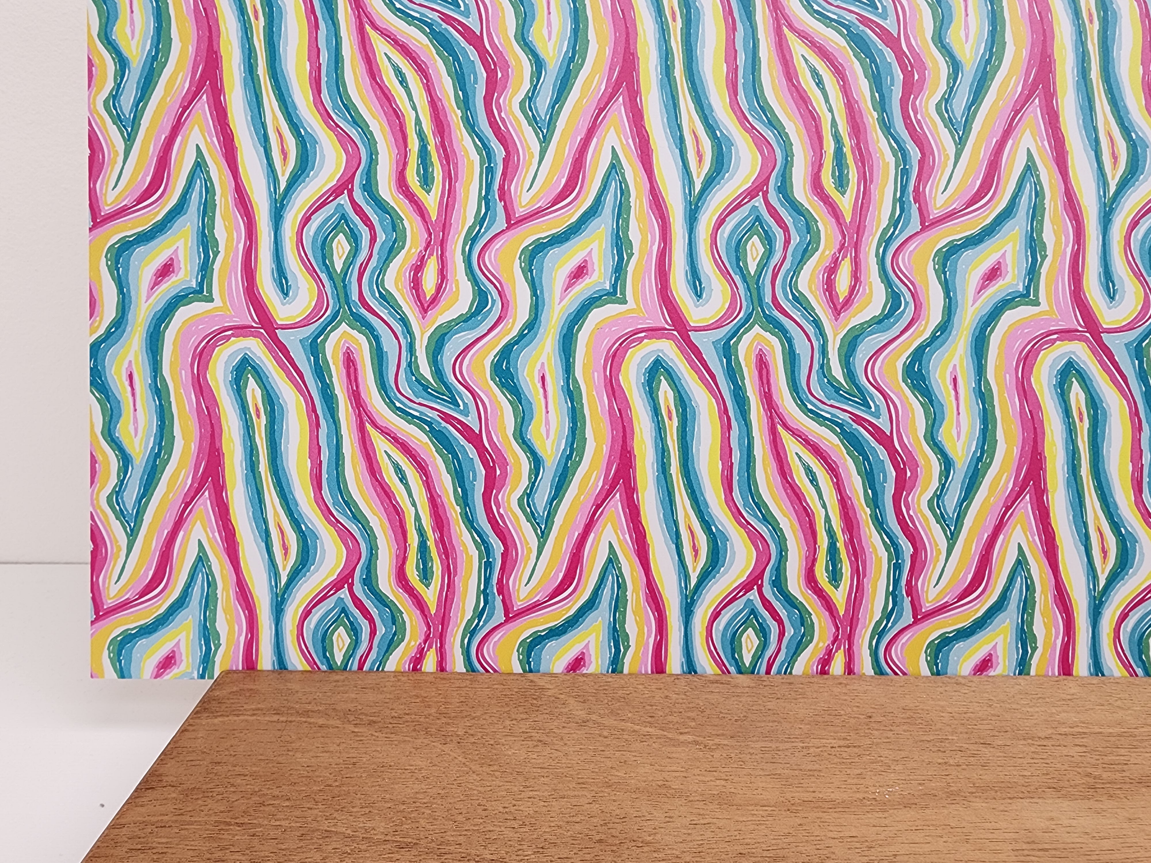 Prepy Line PatternPly® Full Coverage Preppy Sketched Lines – Smokey Hill Designs