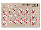 PatternPly® Scattered Pressed Poinsettia product photo 3