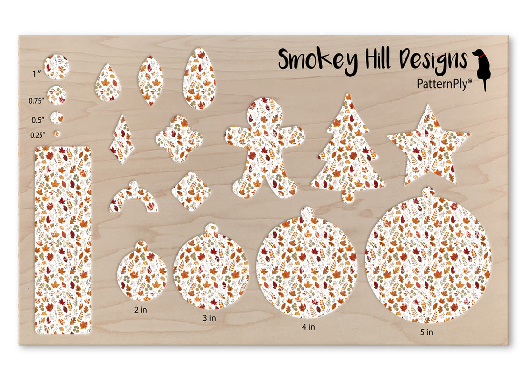 PatternPly® Scattered Autumn Leaves