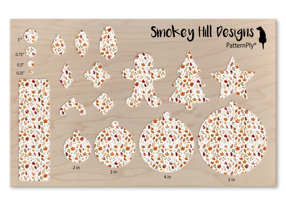 PatternPly® Scattered Autumn Leaves product photo 3