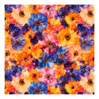 PatternPly® Transparent Pressed Flower Collage sheet showing the pattern
