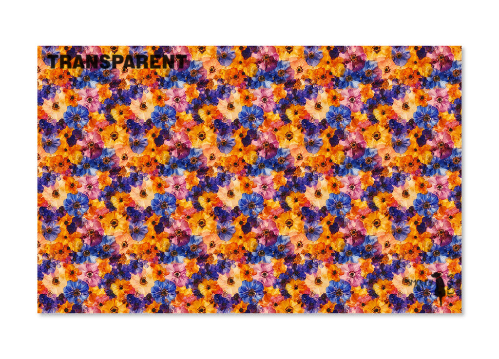 PatternPly® Transparent Pressed Flower Collage product photo 2