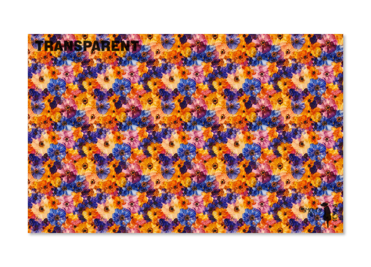PatternPly® Transparent Pressed Flower Collage product photo 2