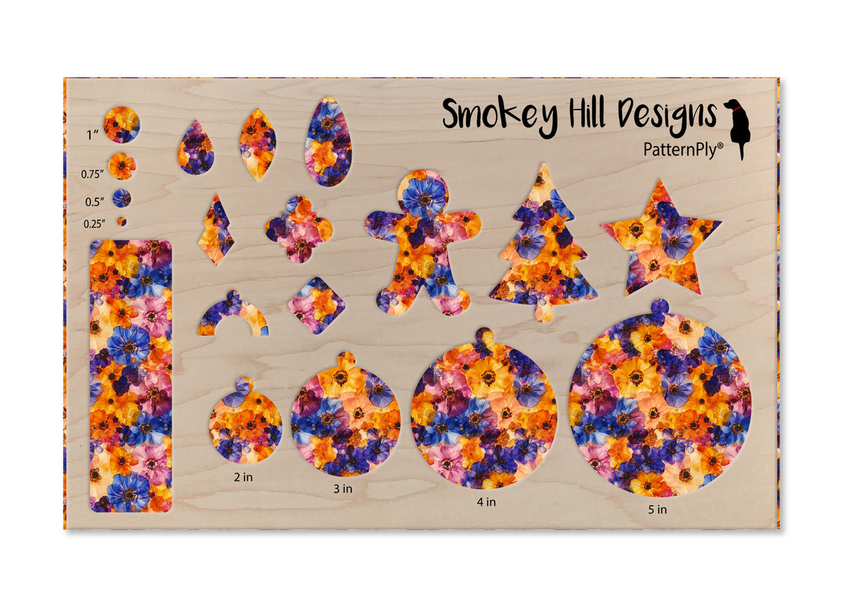 PatternPly® Full Coverage Pressed Flower Collage product photo 3
