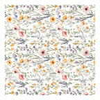PatternPly® Full Coverage Pressed Wildflowers VERTICAL sheet showing the pattern