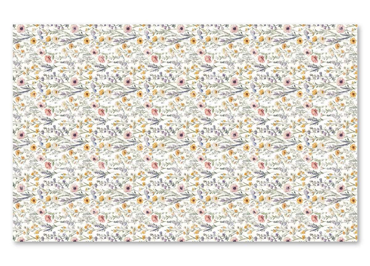 PatternPly® Full Coverage Pressed Wildflowers VERTICAL product photo 2