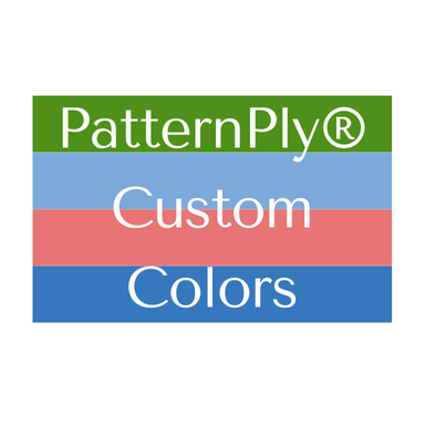 PatternPly® Custom Colors sheet showing the pattern