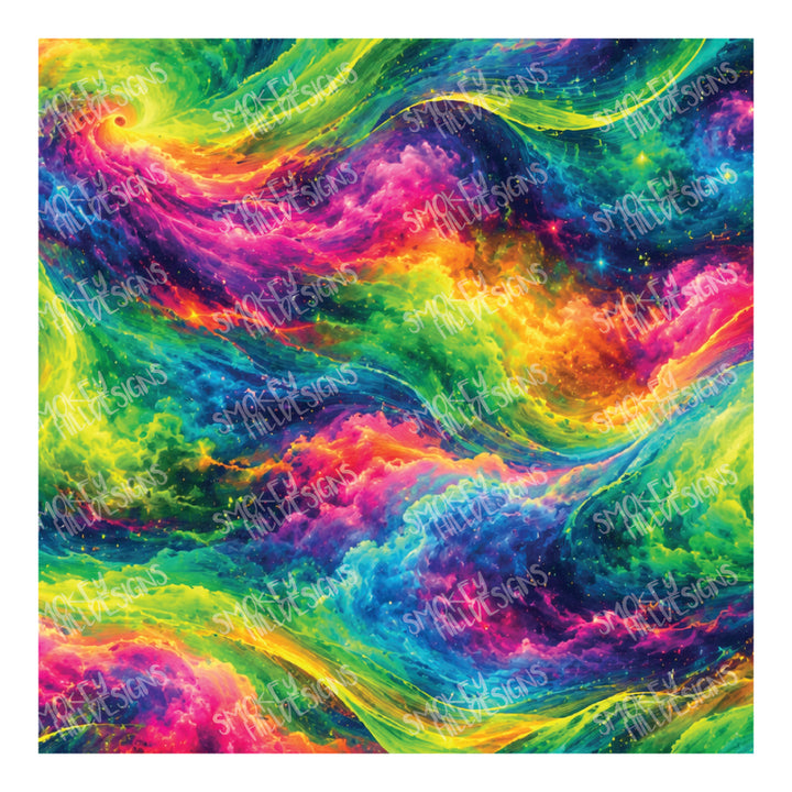 PatternPly® Transparent Psychedelic Storm