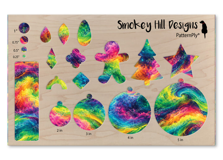 PatternPly® Transparent Psychedelic Storm