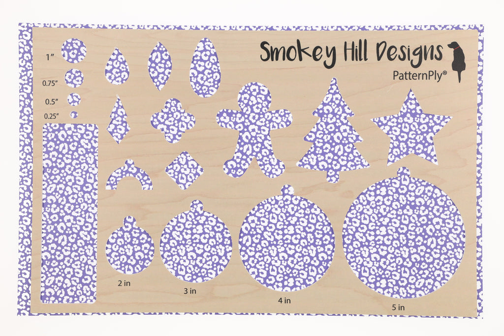 PatternPly® Scattered Leopard Purple product photo 3