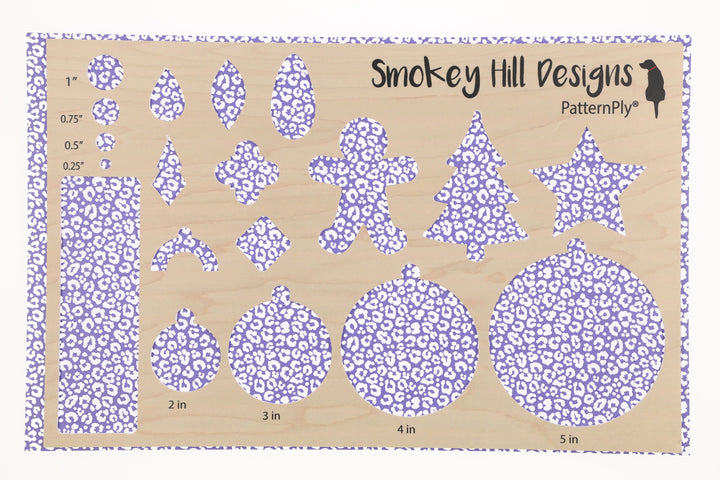PatternPly® Scattered Leopard Purple
