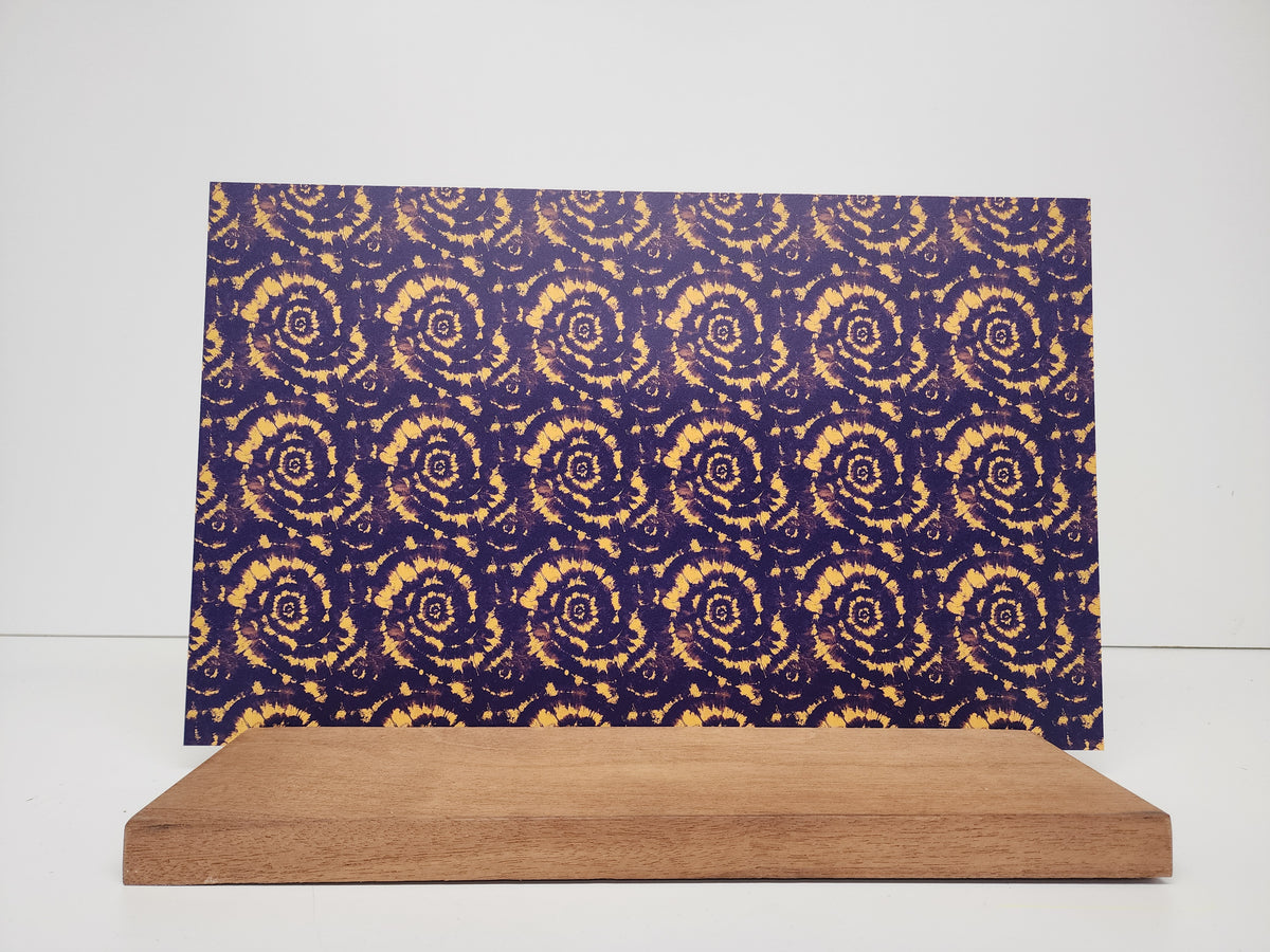 PatternPly® Full Coverage Purple and Gold Tie Dye product photo 3