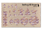 PatternPly® Transparent Purple and Gold Swirls product photo 3