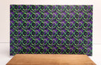 PatternPly® Full Coverage Green and Purple Halloween Tie Dye product photo 3