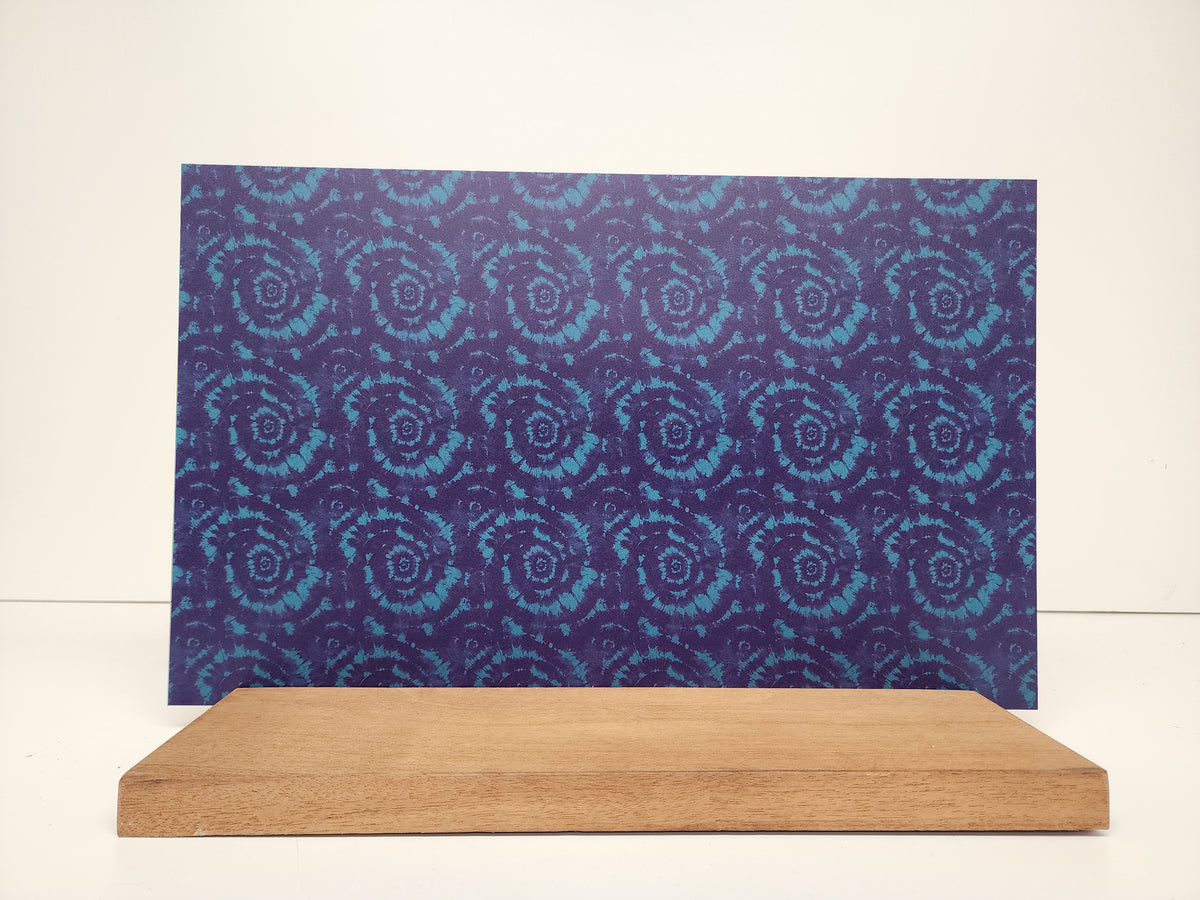 PatternPly® Full Coverage Purple and Teal Tie Dye product photo 3