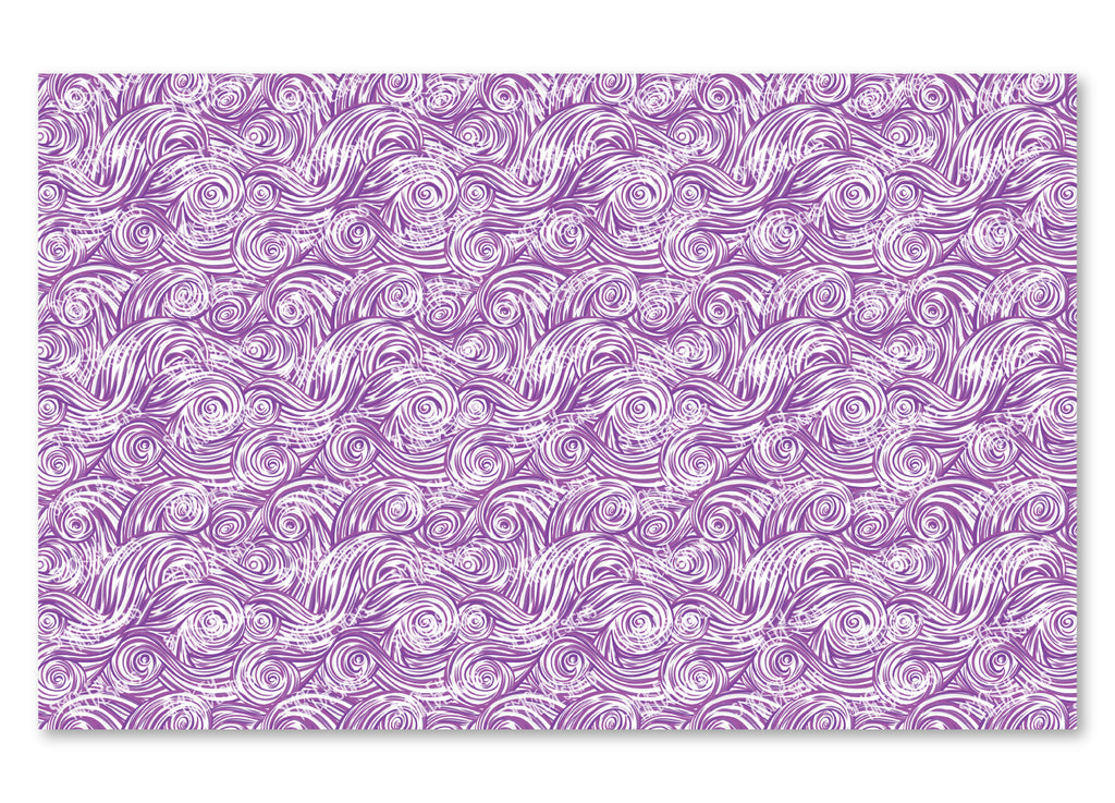 PatternPly® Scattered Purple and White Swirls product photo 2