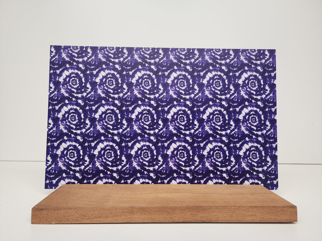 PatternPly® Full Coverage Purple and White Tie Dye product photo 3