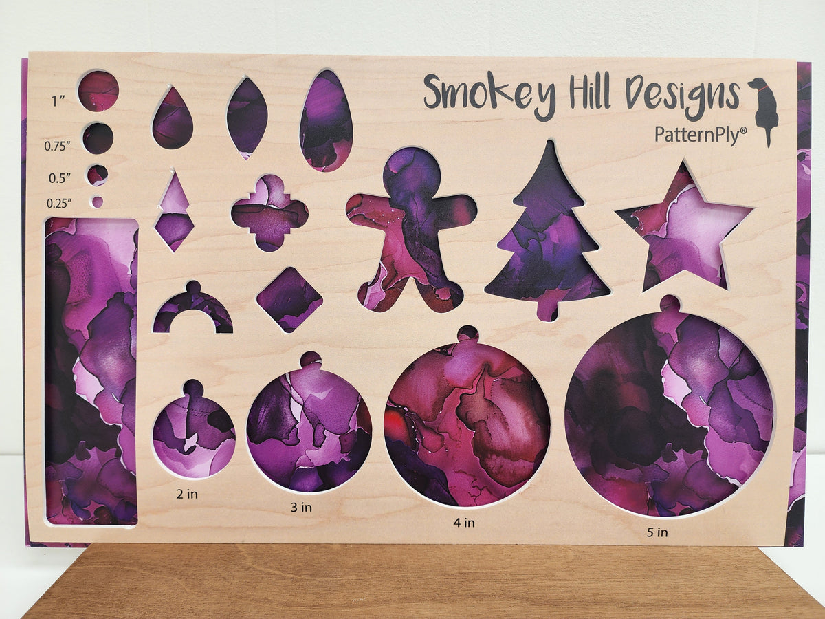PatternPly® Full Coverage Purple Blooms product photo 3