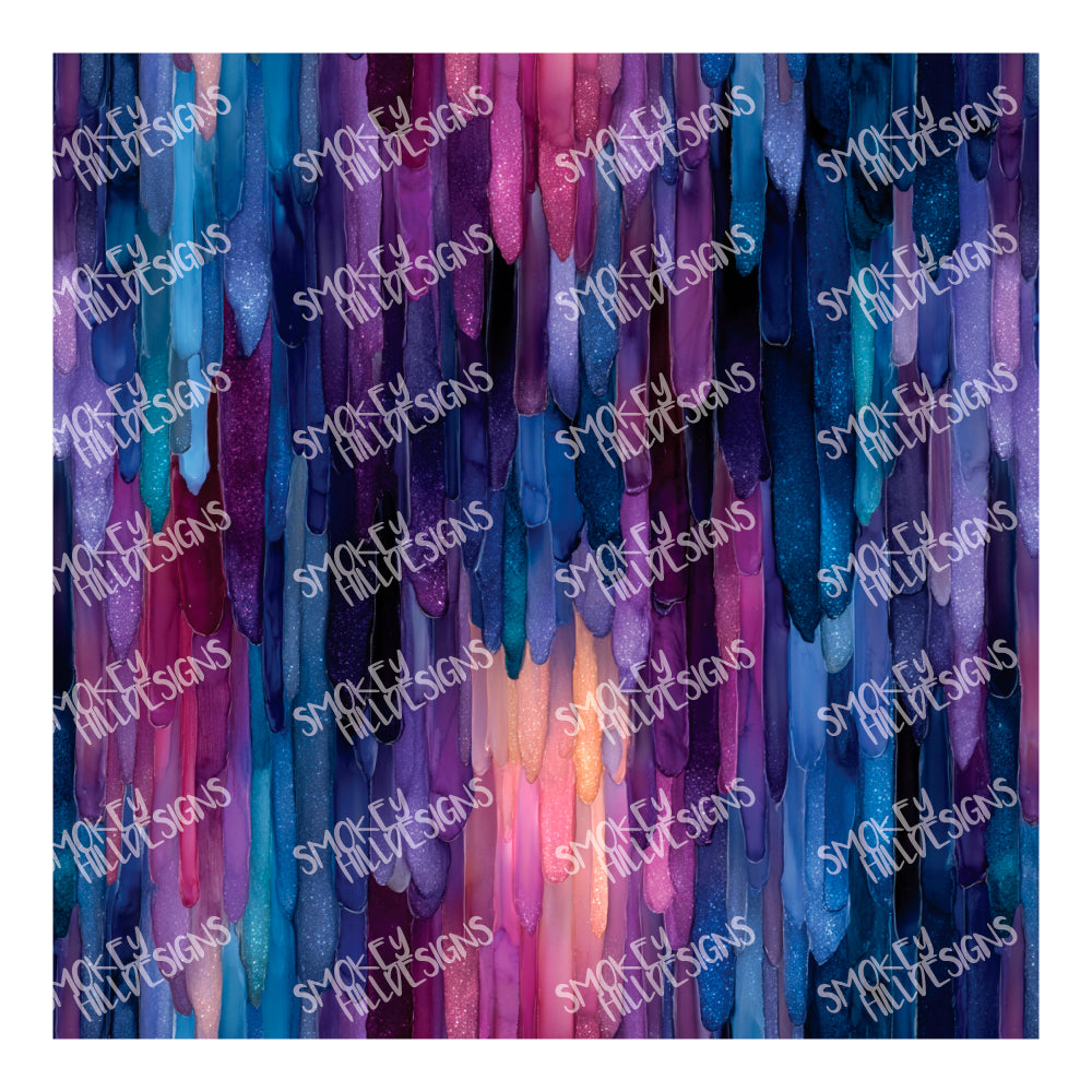 PatternPly® Full Coverage Purple Drips