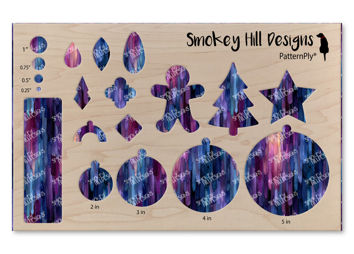 PatternPly® Transparent Purple Drips