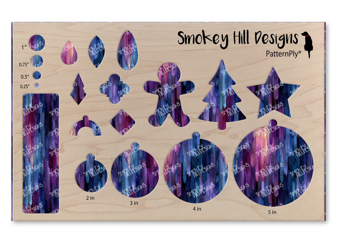 PatternPly® Full Coverage Purple Drips