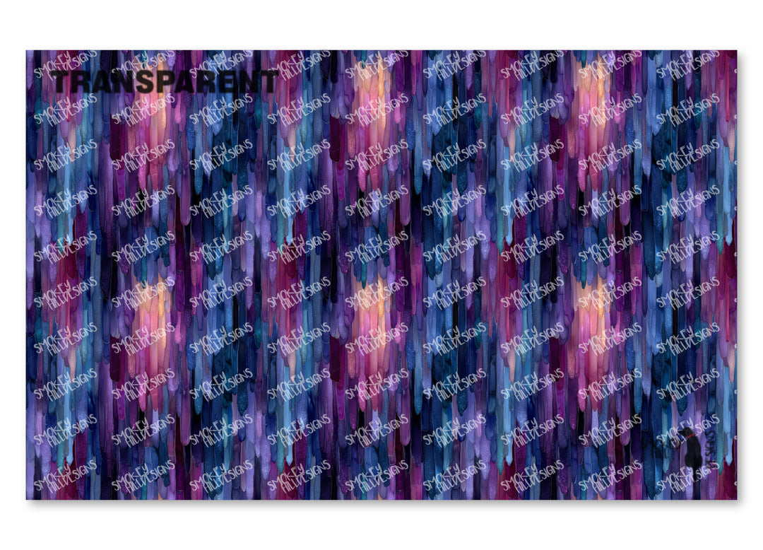PatternPly® Transparent Purple Drips