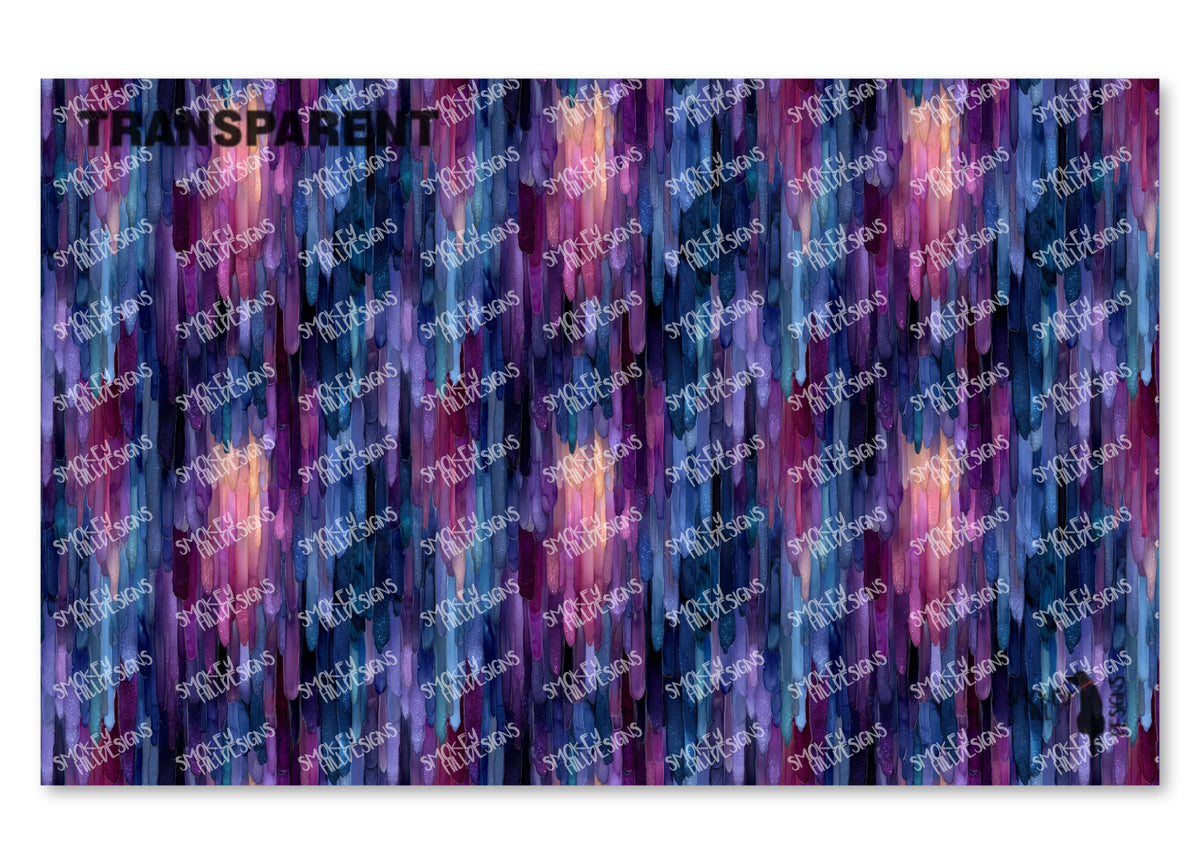 PatternPly® Transparent Purple Drips product photo 2