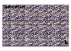 PatternPly® Transparent Purple, Gold, and Black Swirls product photo 2