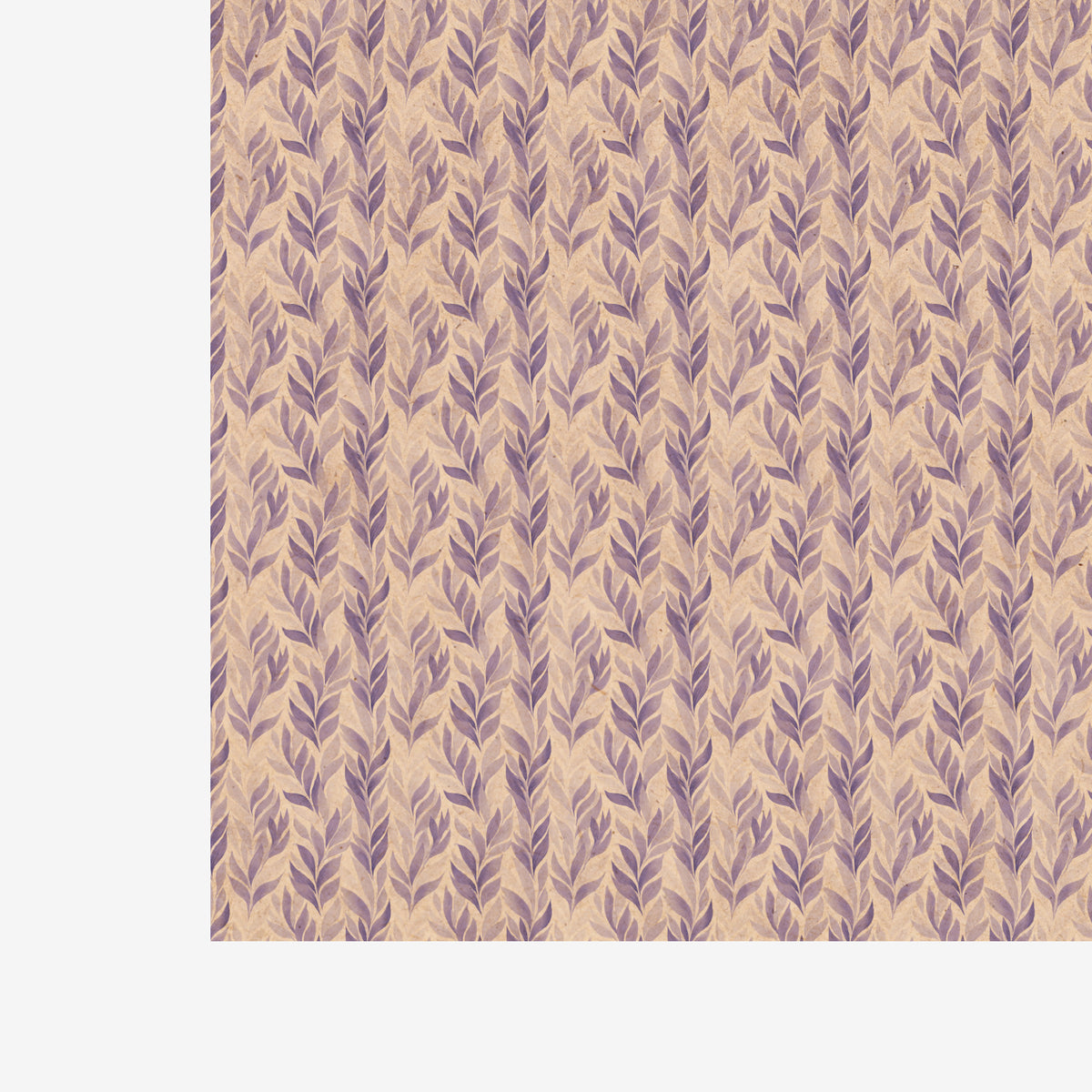 PatternPly® Naturals Purple Leaves sheet showing the pattern