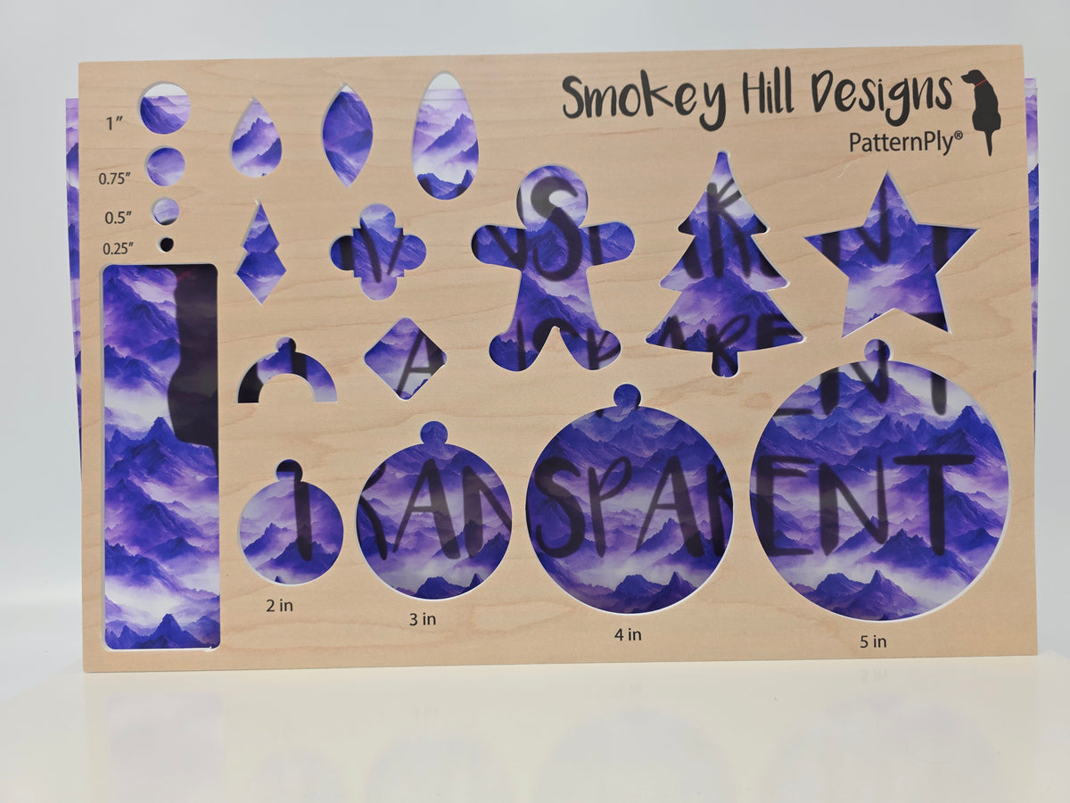 PatternPly® Transparent Purple Mountains Majesty product photo 2