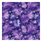 PatternPly® Full Coverage Purple Snowstorm sheet showing the pattern