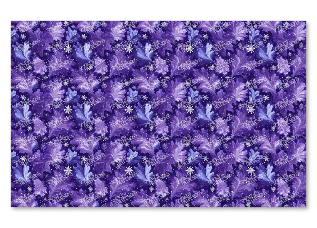 PatternPly® Full Coverage Purple Snowstorm