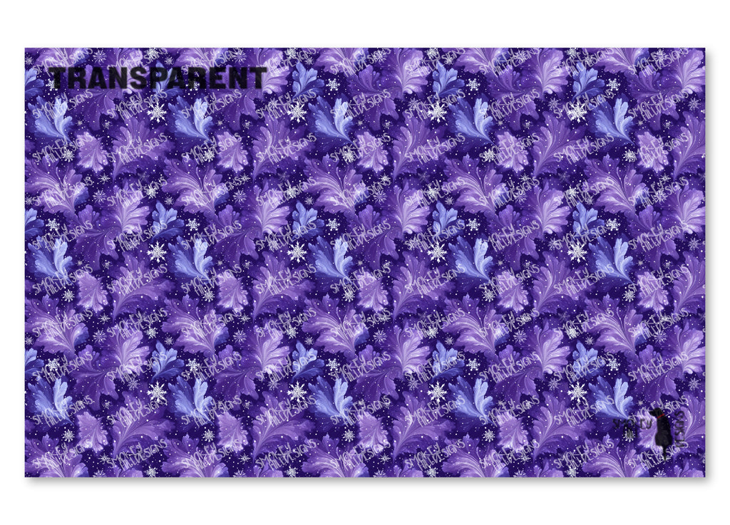PatternPly® Transparent Purple Snowstorm product photo 2