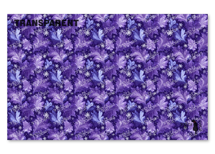 PatternPly® Transparent Purple Snowstorm
