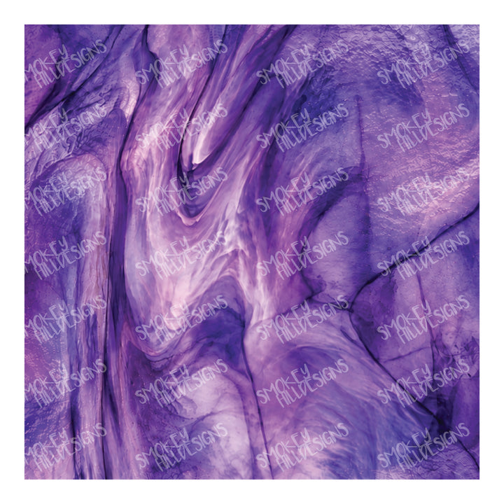 PatternPly® Full Coverage Realistic Purple Stained Glass