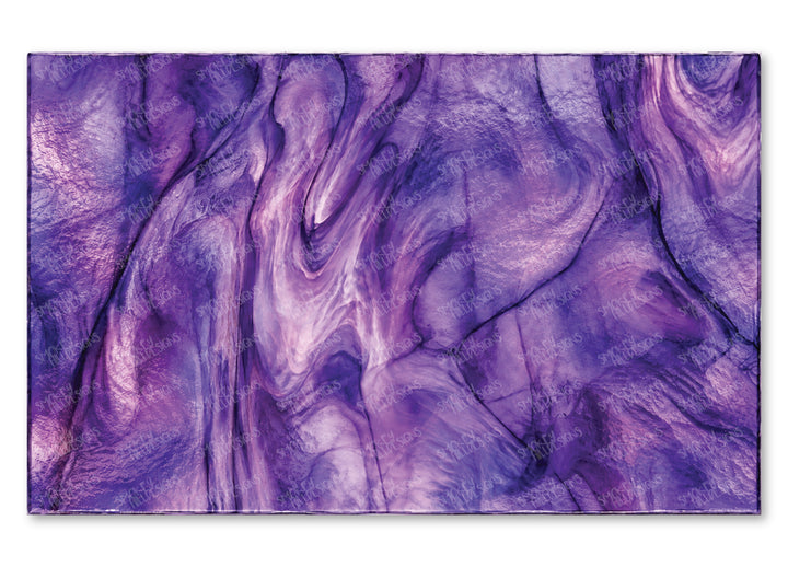 PatternPly® Full Coverage Realistic Purple Stained Glass