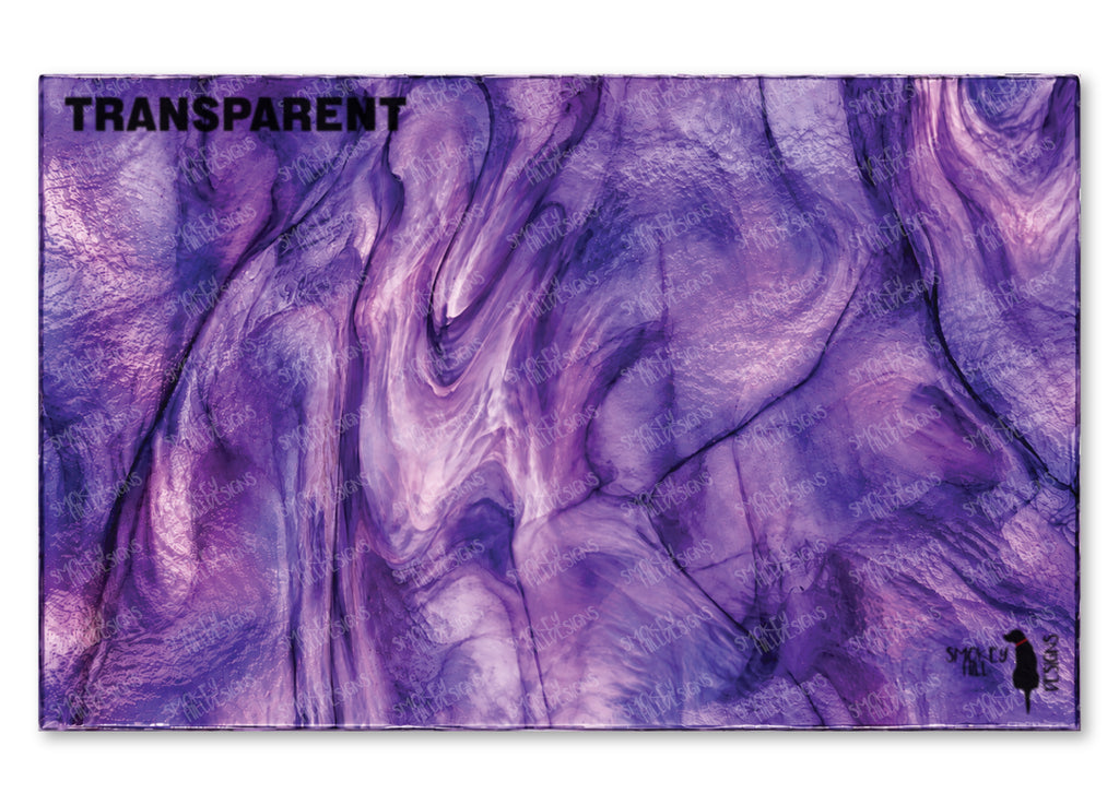 PatternPly® Transparent Realistic Purple Stained Glass product photo 2