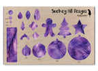 PatternPly® Full Coverage Realistic Purple Stained Glass product photo 3
