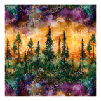 PatternPly® Transparent Purple Watercolor Forest sheet showing the pattern