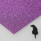 1/8" Purple Glitter Acrylic Sheet