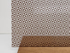 PatternPly® Scattered Quilt BROWN sheet showing the pattern