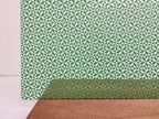 PatternPly® Scattered Quilt GREEN sheet showing the pattern