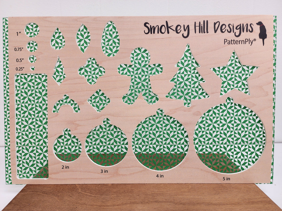 PatternPly® Scattered Quilt GREEN product photo 2