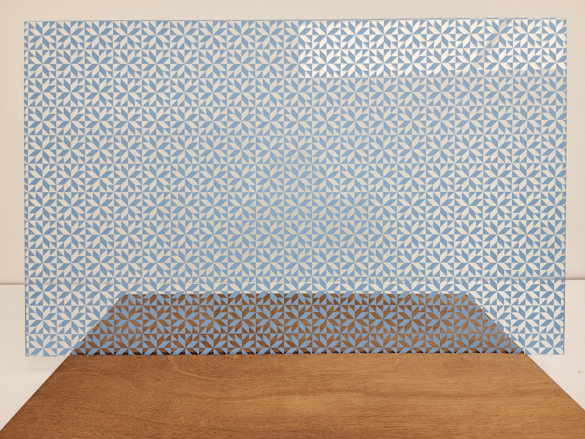 PatternPly® Scattered Quilt LIGHT BLUE product photo 3